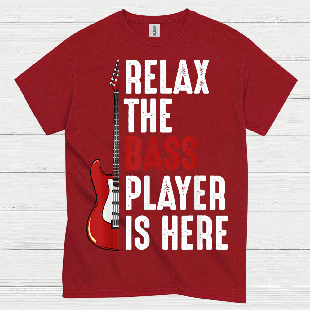 Relax Bass Player T Shirt