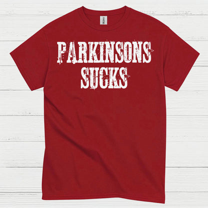 Parkinsons Sucks Strong Statement T Shirt