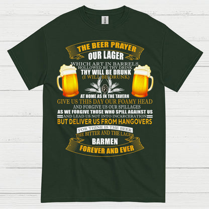 The Beer Prayer Our Lager T Shirt