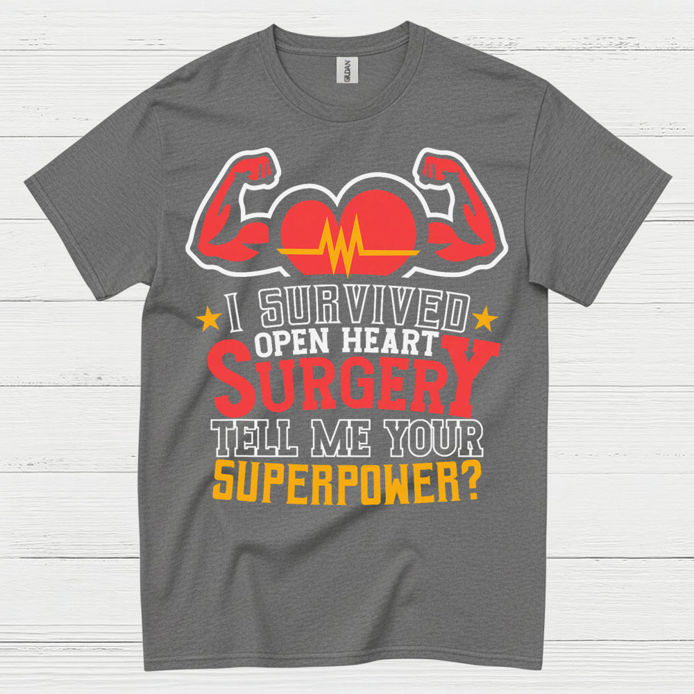 Open Heart Surgery Superpower T Shirt