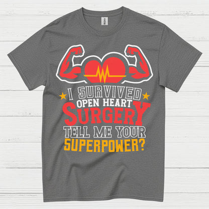 Open Heart Surgery Superpower T Shirt