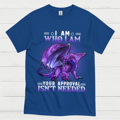 Purple Dragon Attitude T Shirt