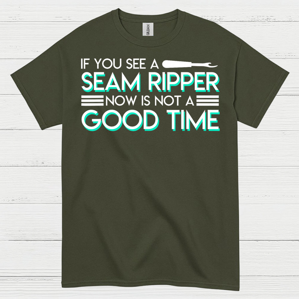 Seam Ripper Sewing Humor T Shirt
