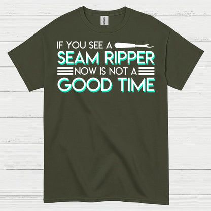 Seam Ripper Sewing Humor T Shirt