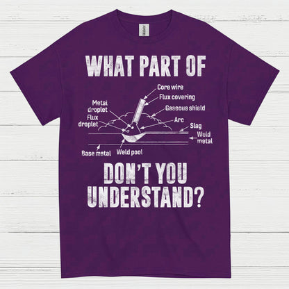 What Part Of Welding Diagram T Shirt