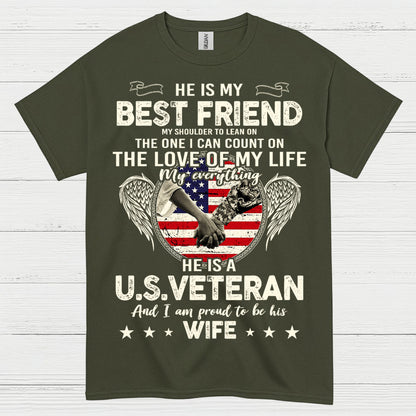 Proud Veteran Wife T-Shirt