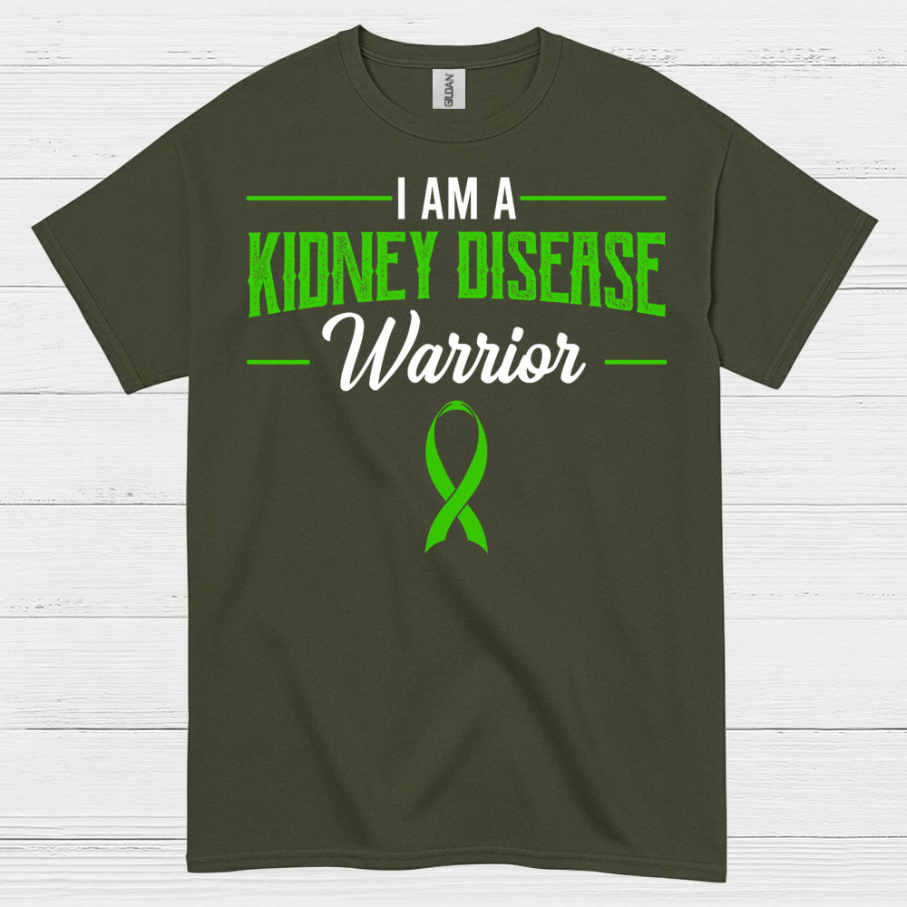 Kidney Disease Warrior Strong Awareness T Shirt