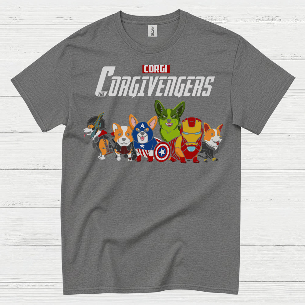 Corgivengers Superhero Corgi T Shirt