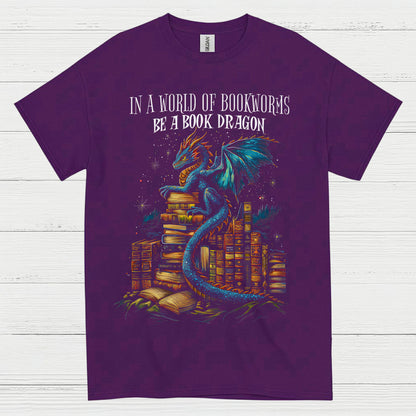 Be A Book Dragon T Shirt