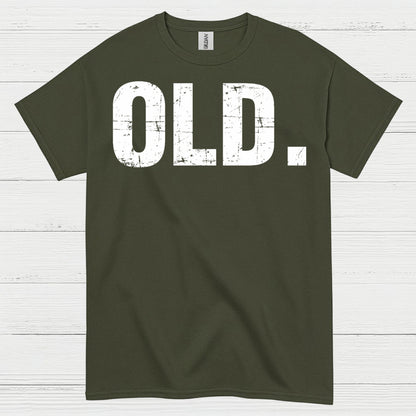 Old Funny Minimal Statement T Shirt