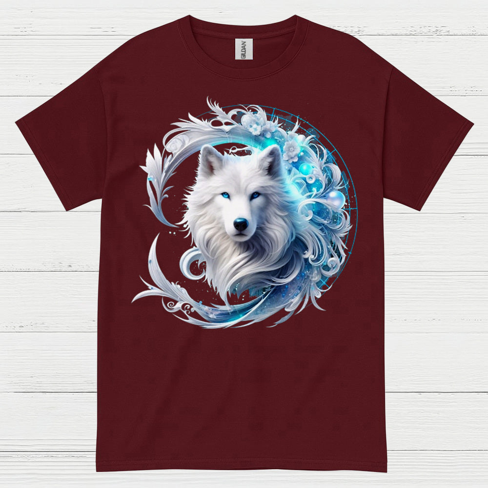 Mystic White Wolf Spirit T Shirt