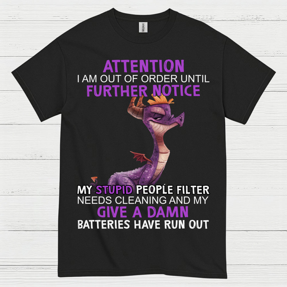 Out Of Order Dragon T Shirt