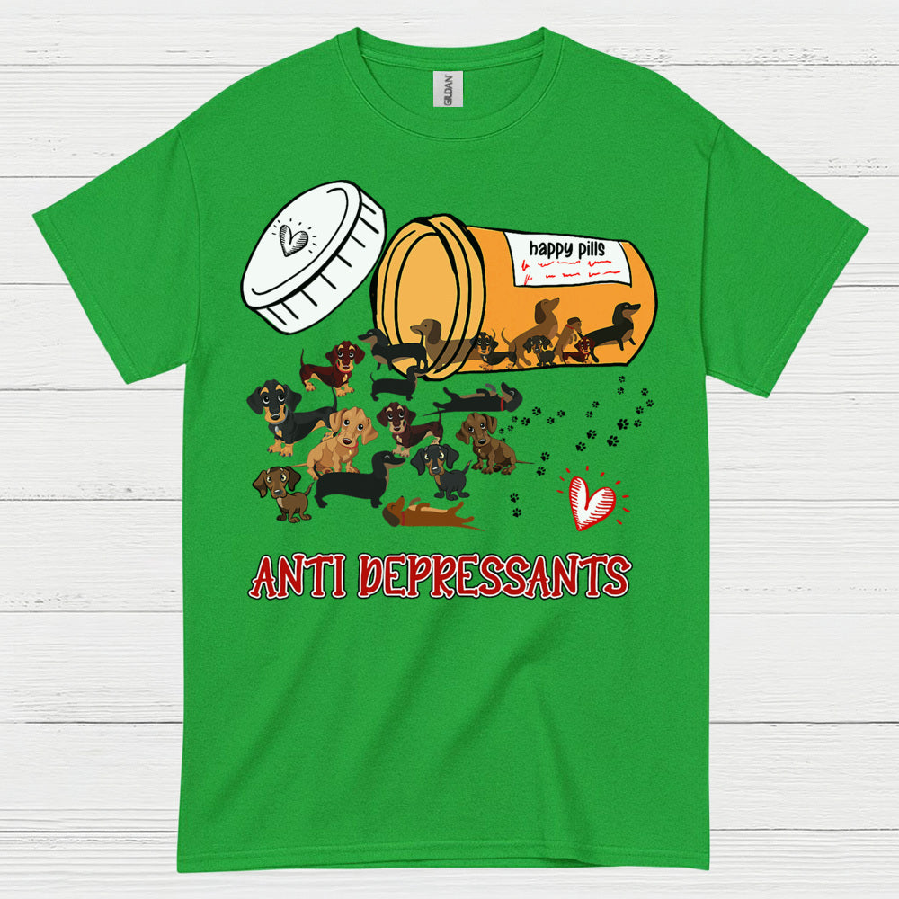 Anti Depressants Dog T Shirt