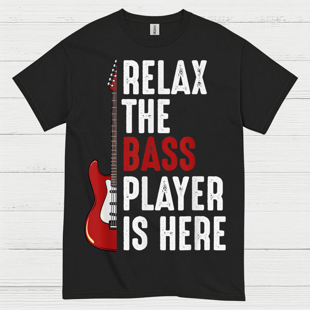 Relax Bass Player T Shirt