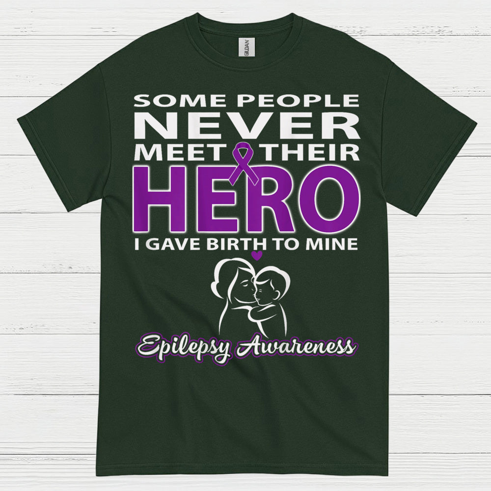 Never Meet Their Hero Epilepsy Mom T Shirt