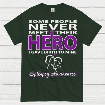 Never Meet Their Hero Epilepsy Mom T Shirt