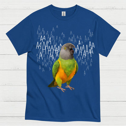 Screaming Parrot Funny T Shirt