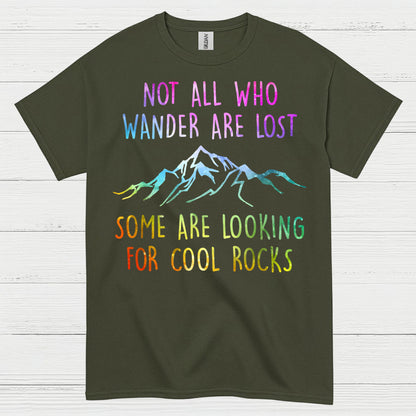 Not All Who Wander Are Lost Rock Hunter T Shirt