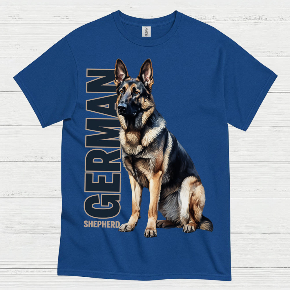 German Shepherd Classic Loyal Dog T Shirt