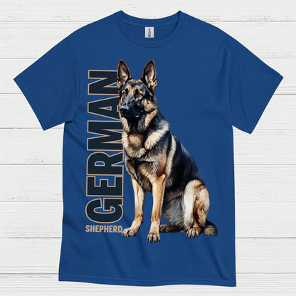 German Shepherd Classic Loyal Dog T Shirt