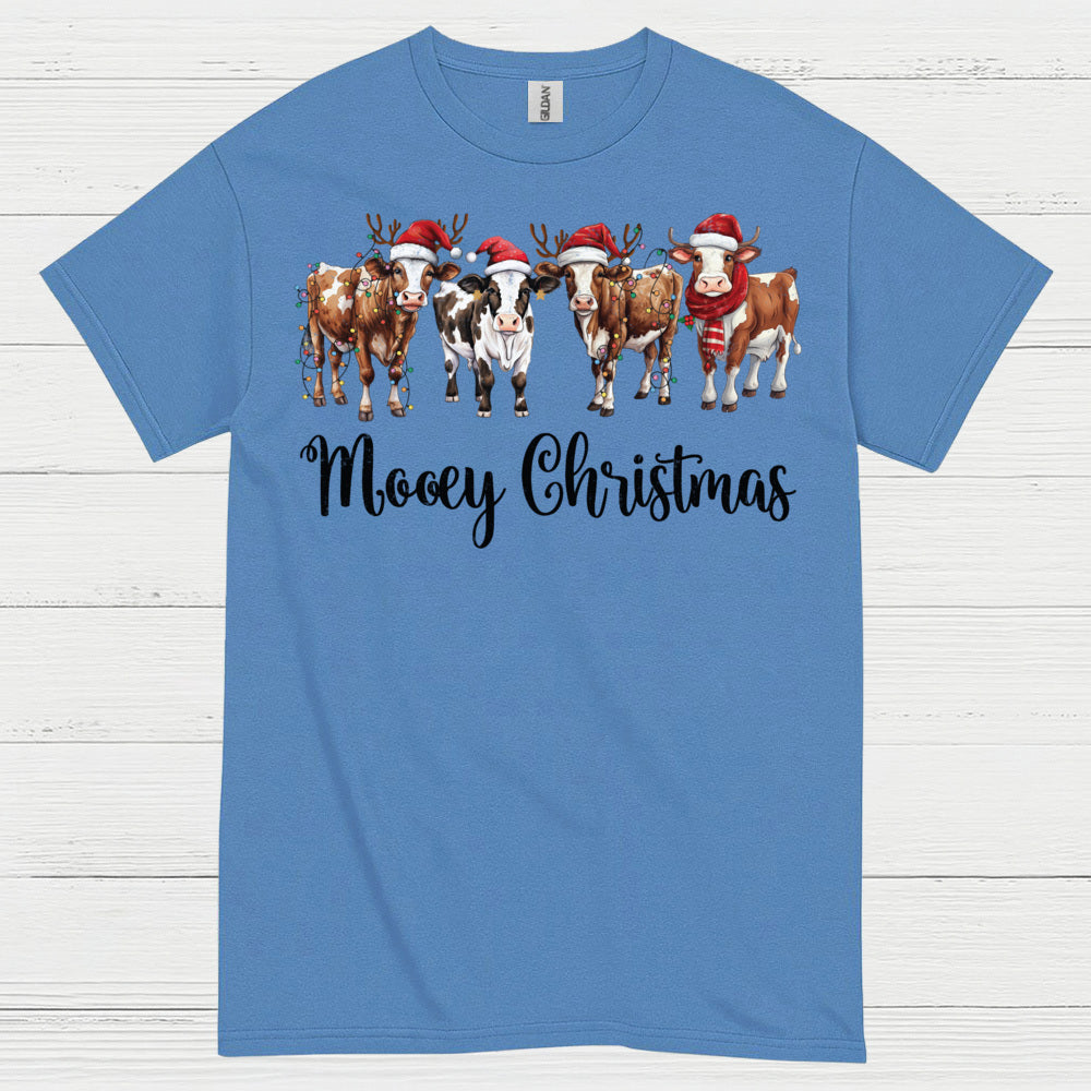 Mooey Christmas Cow T Shirt