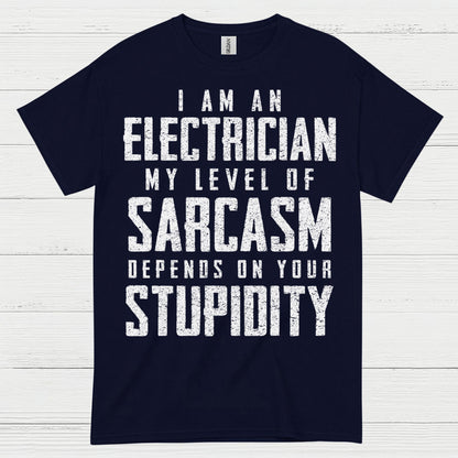 Electrician Sarcasm Level T Shirt