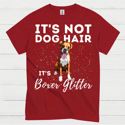 Boxer Glitter Funny T Shirt