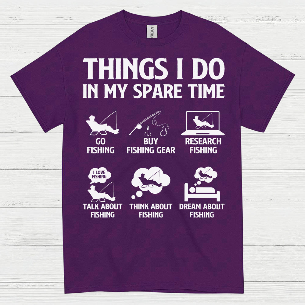 Things I Do Fishing Life T Shirt