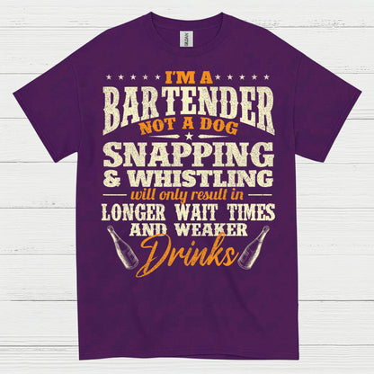 Im A Bartender Not A Dog T Shirt