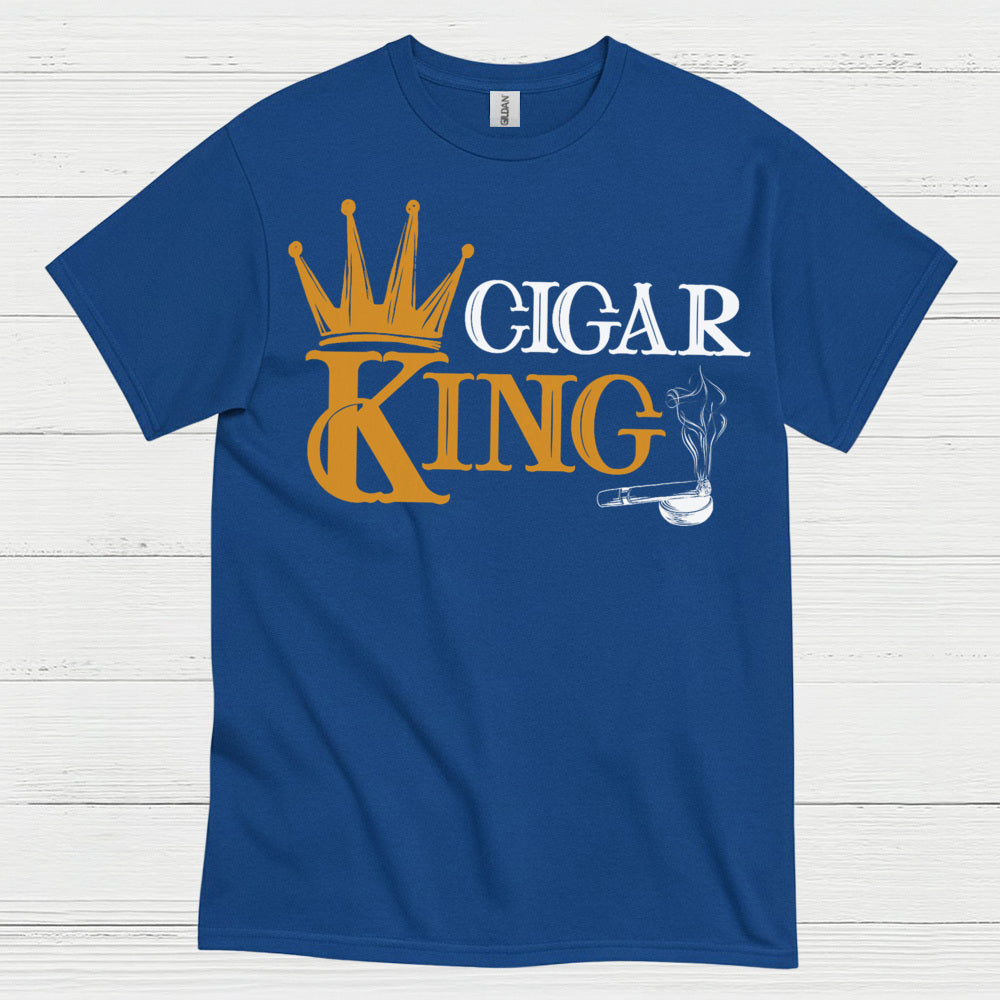 Cigar King Crowned Cigar T Shirt