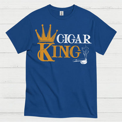 Cigar King Crowned Cigar T Shirt
