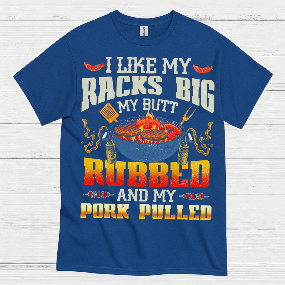 Big Racks And Pulled Pork BBQ T Shirt