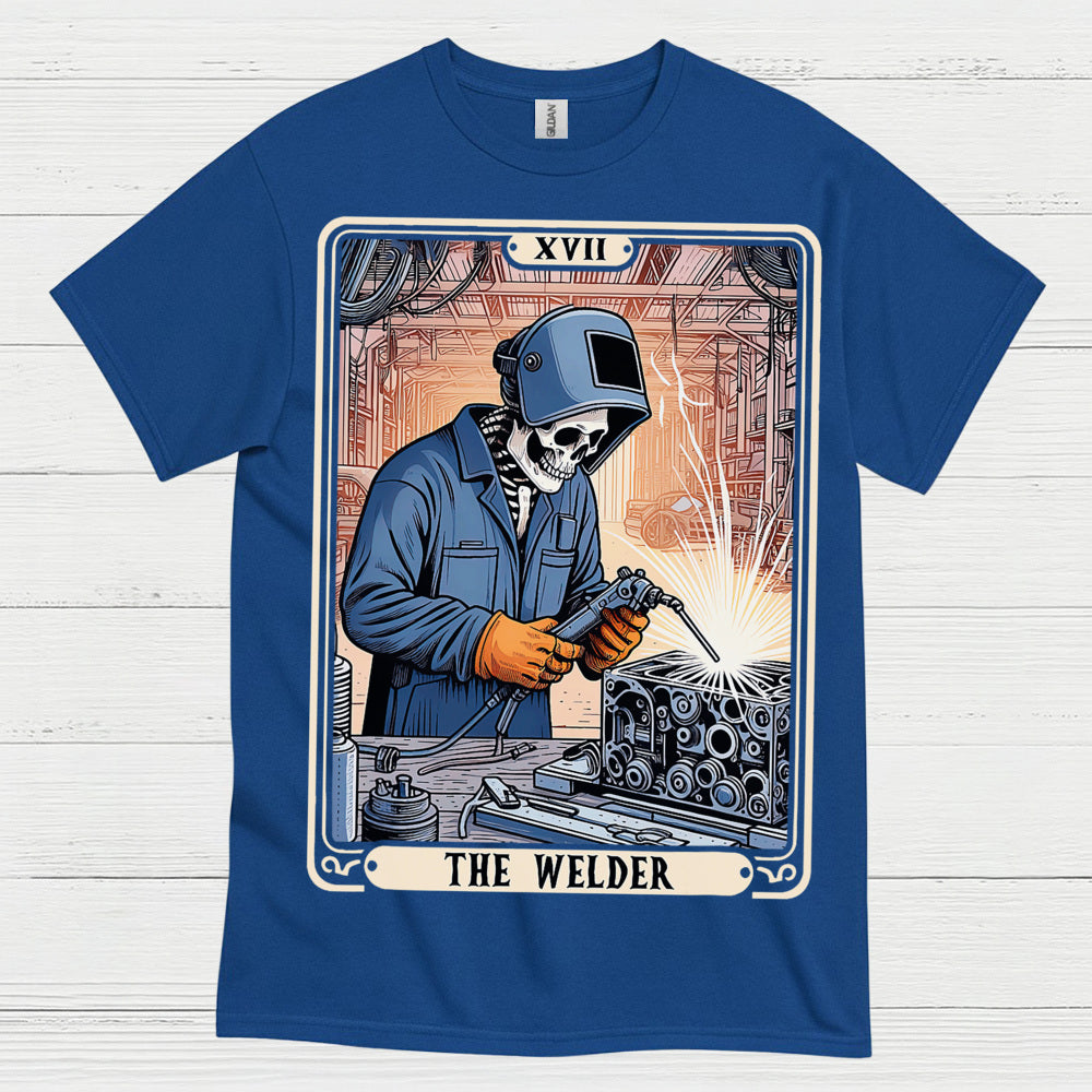 The Welder Tarot Card T Shirt
