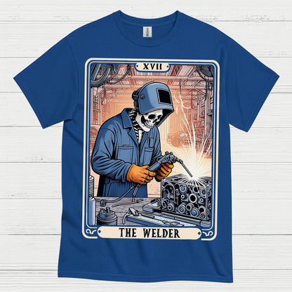 The Welder Tarot Card T Shirt