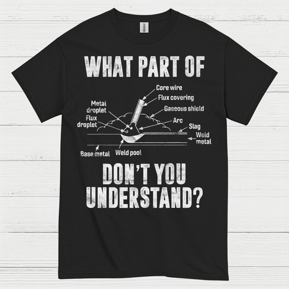 What Part Of Welding Diagram T Shirt