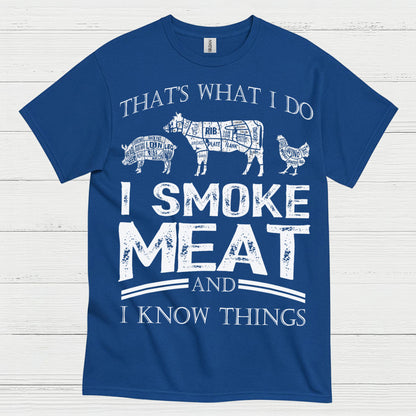 Smoke Meat BBQ T Shirt