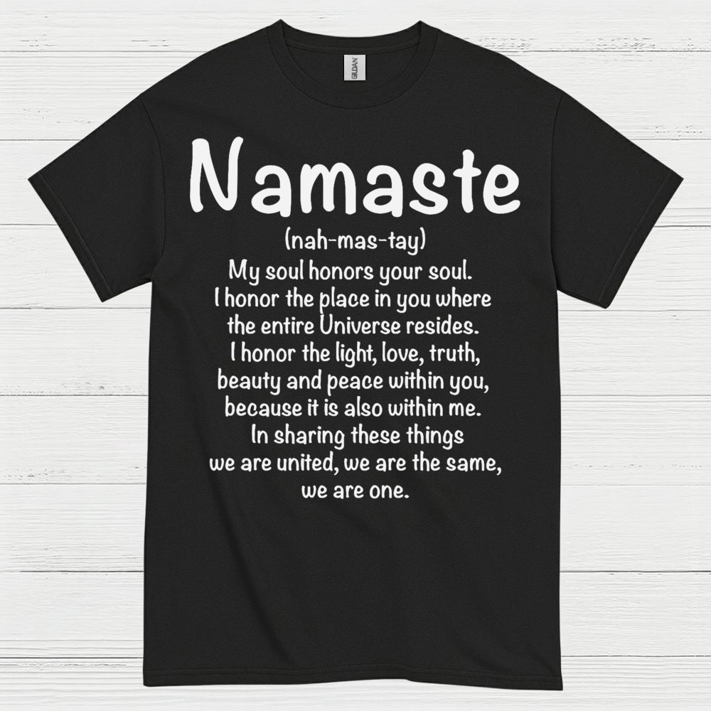 Namaste Spiritual Definition Quote T Shirt