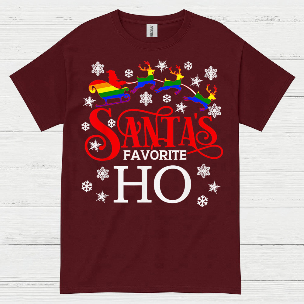 Santa’s Favorite Ho Pride T Shirt