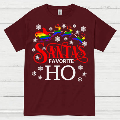 Santa’s Favorite Ho Pride T Shirt