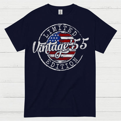 Vintage 55 Limited Edition Birthday T Shirt