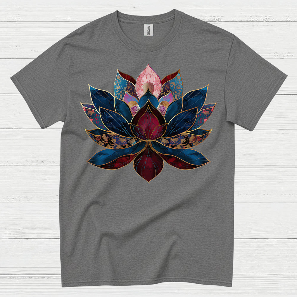 Sacred Lotus Mandala Yoga T Shirt