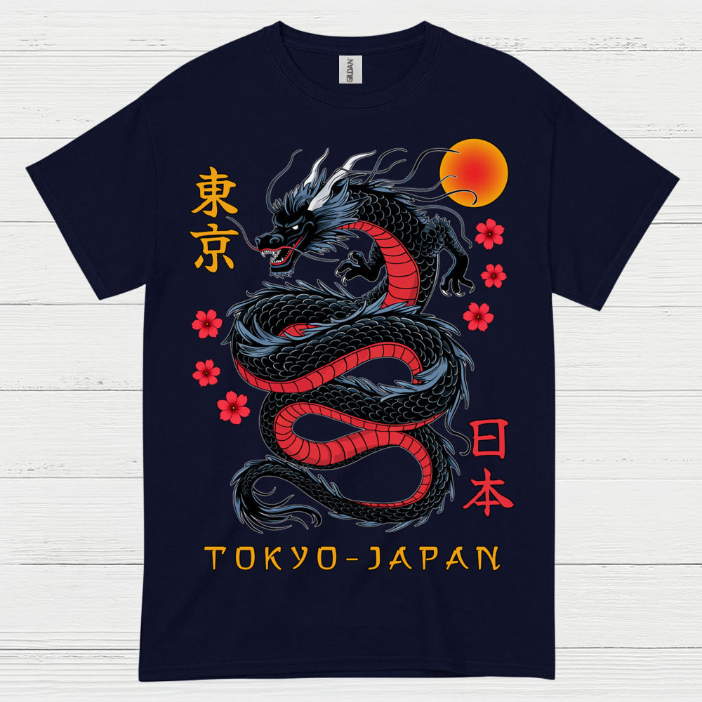 Tokyo Japan Dragon T Shirt