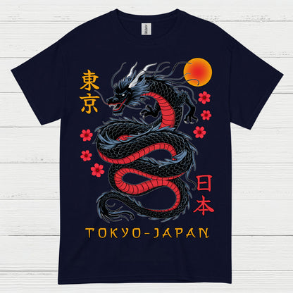 Tokyo Japan Dragon T Shirt