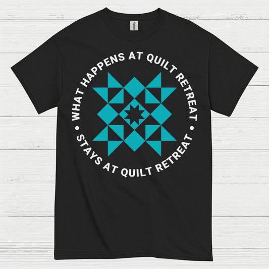 Quilt Retreat Rules Humor T Shirt