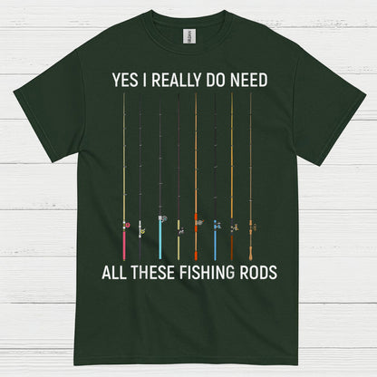 All These Fishing Rods T Shirt
