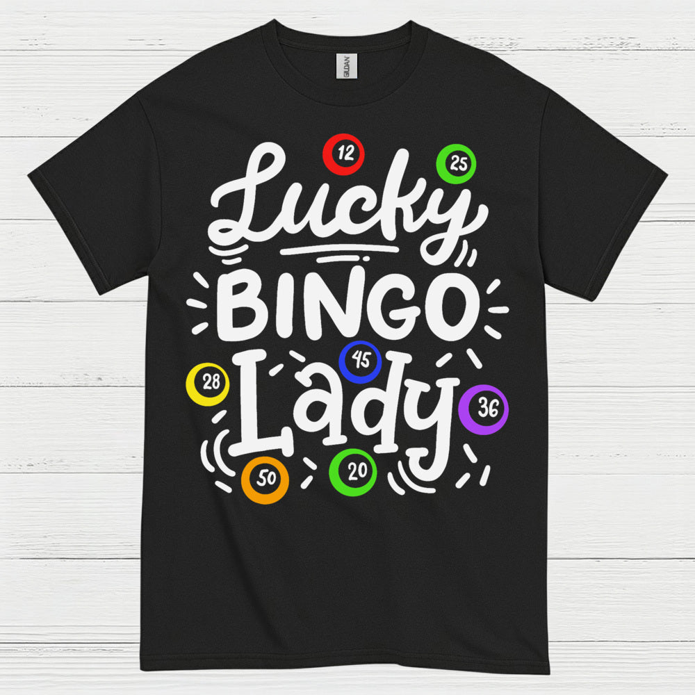 Lucky Bingo Lady T Shirt