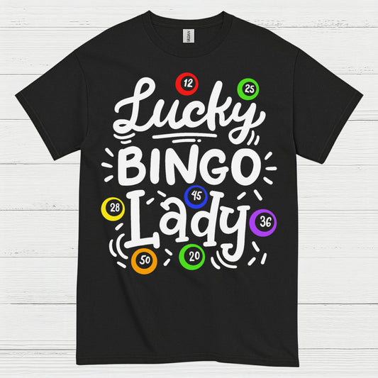 Lucky Bingo Lady T Shirt