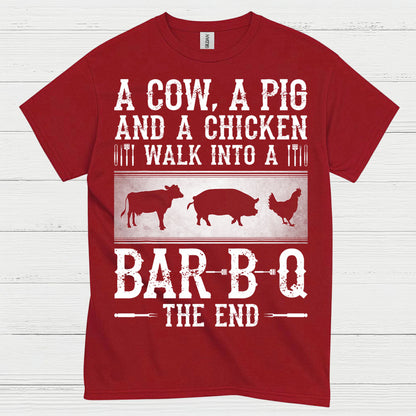 Cow Pig Chicken BarBQ T Shirt
