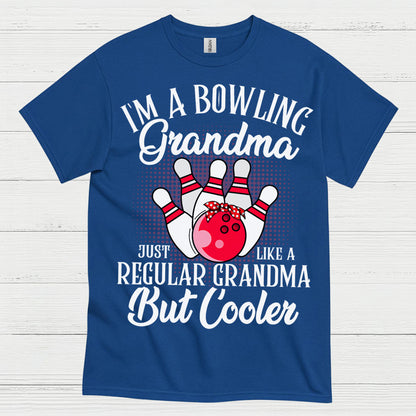 Bowling Grandma But Cooler T Shirt