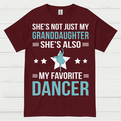 Favorite Granddaughter Dancer Family T Shirt